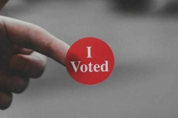 Voted Sticker Photo